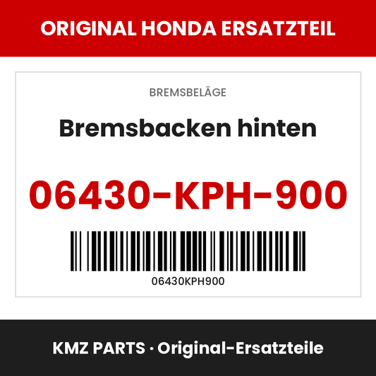Honda Original Bremsbacken hinten 06430-KPH-900