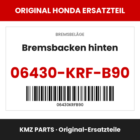 Honda Original Bremsbacken hinten 06430-KRF-B90