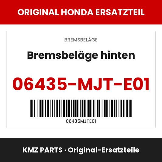 Honda Original Bremsbeläge hinten 06435-MJT-E01
