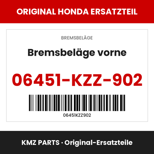 Honda Original Bremsbeläge vorne 06451-KZZ-902