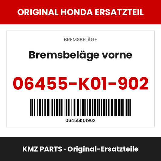Honda Original Bremsbeläge vorne 06455-K01-902