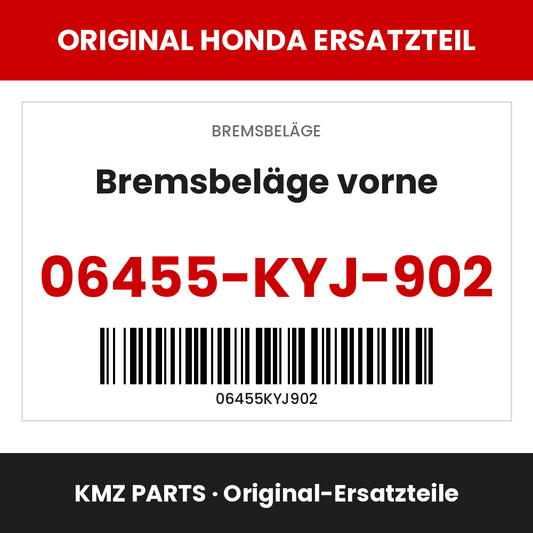 Honda Original Bremsbeläge vorne 06455-KYJ-902