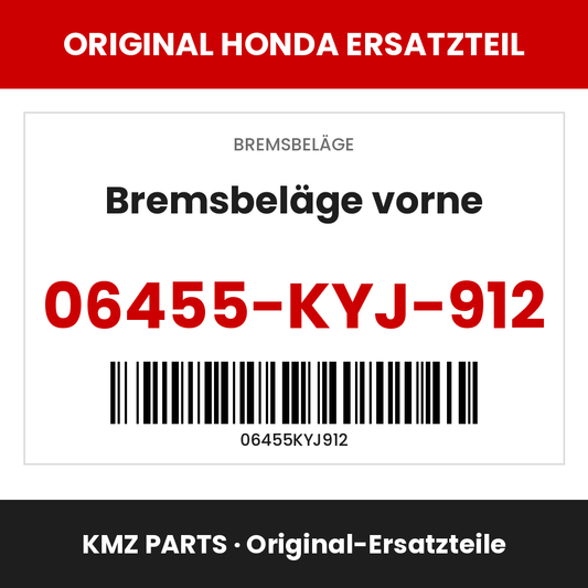 Honda Original Bremsbeläge vorne 06455-KYJ-912