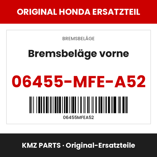 Honda Original Bremsbeläge vorne 06455-MFE-A52