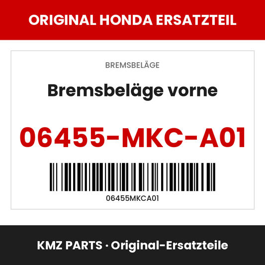 Honda Original Bremsbeläge vorne 06455-MKC-A01