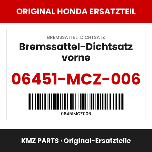 Honda Original Bremssattel-Dichtsatz vorne 06451-MCZ-006