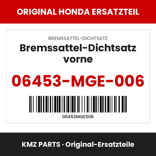 Honda Original Bremssattel-Dichtsatz vorne 06453-MGE-006