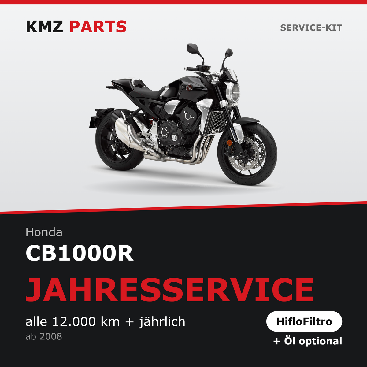 Honda CB1000R Service-Kit – Jahresservice