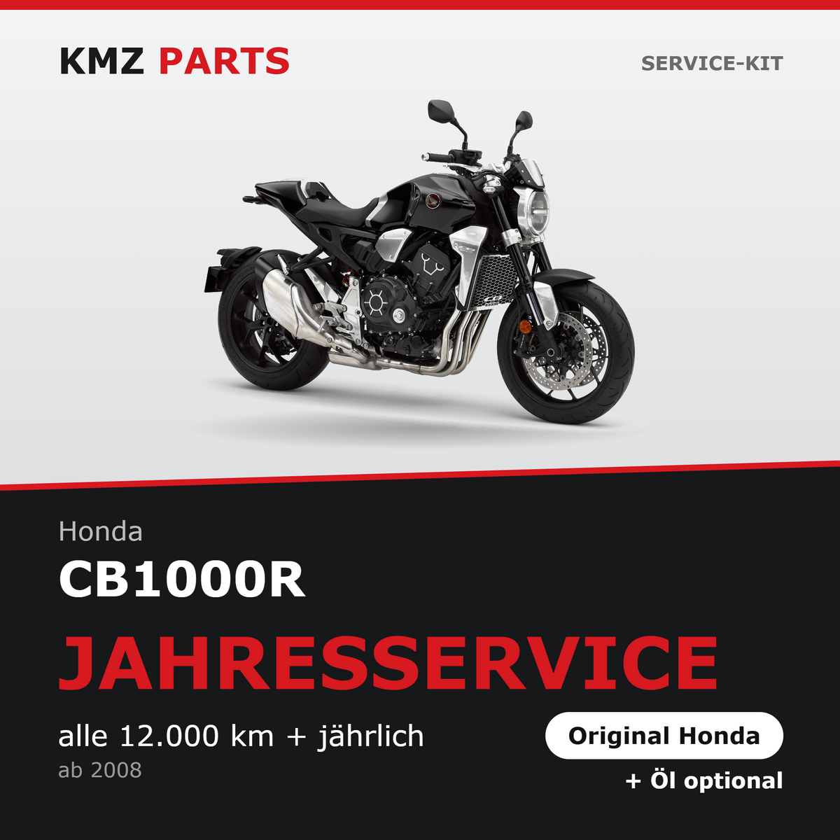 Honda CB1000R Service-Kit – Jahresservice