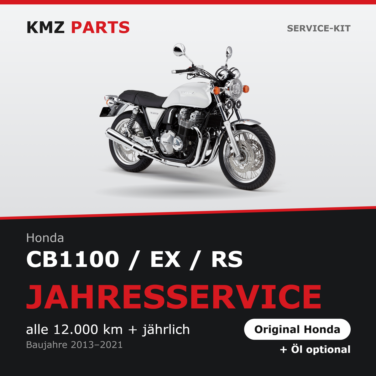 Honda CB1100 / EX / RS Service-Kit – Jahresservice