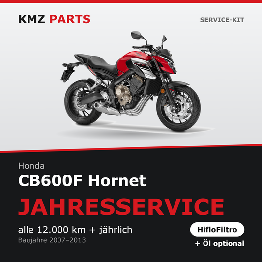 Honda CB600F Hornet Service-Kit – Jahresservice