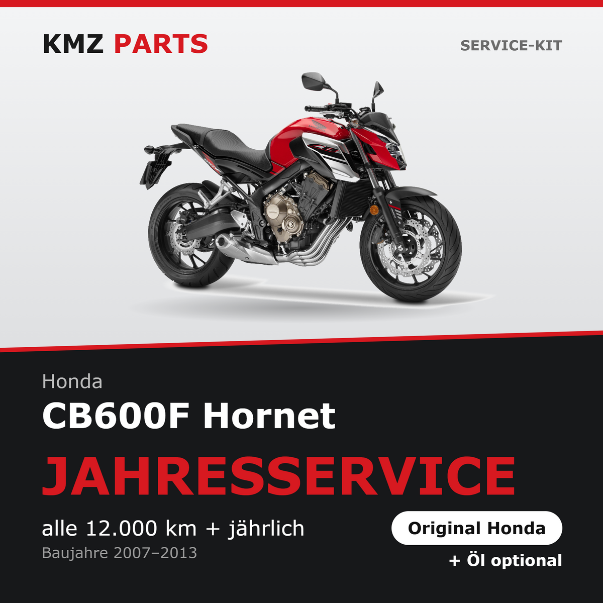 Honda CB600F Hornet Service-Kit – Jahresservice