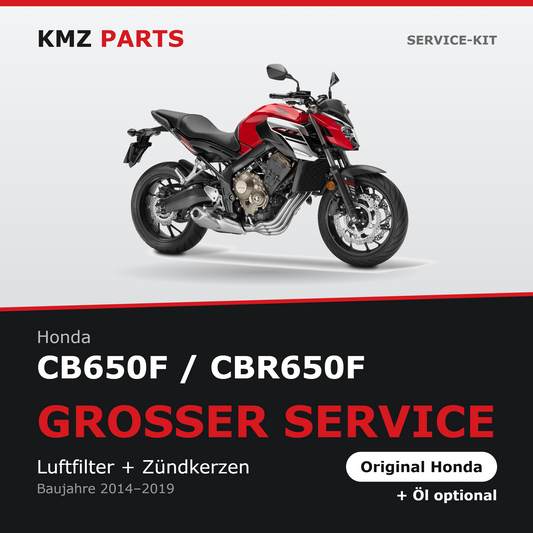Honda CB650F / CBR650F Service-Kit – Großer Service