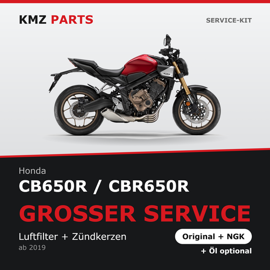 Honda CB650R / CBR650R Service-Kit – Großer Service