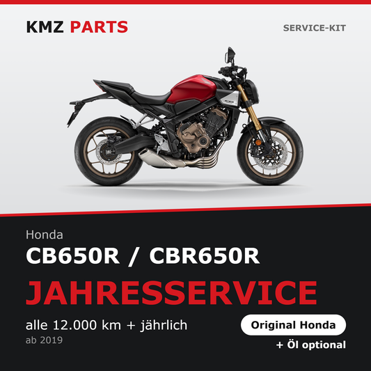 Honda CB650R / CBR650R Service-Kit – Jahresservice