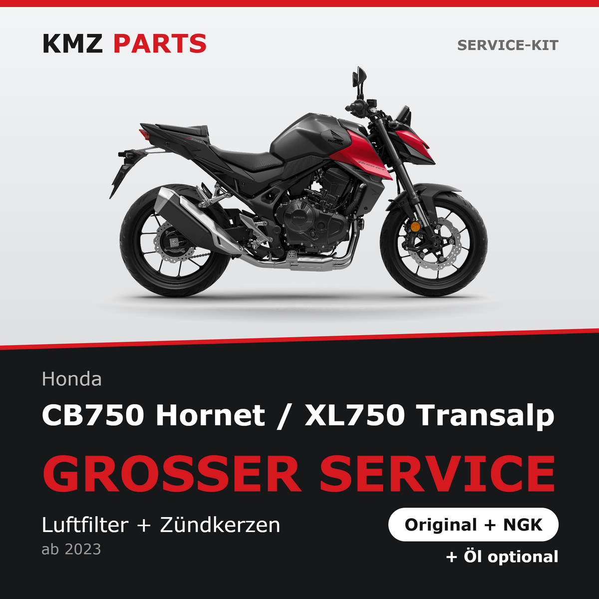 Honda CB750 Hornet / XL750 Transalp Service-Kit – Großer Service