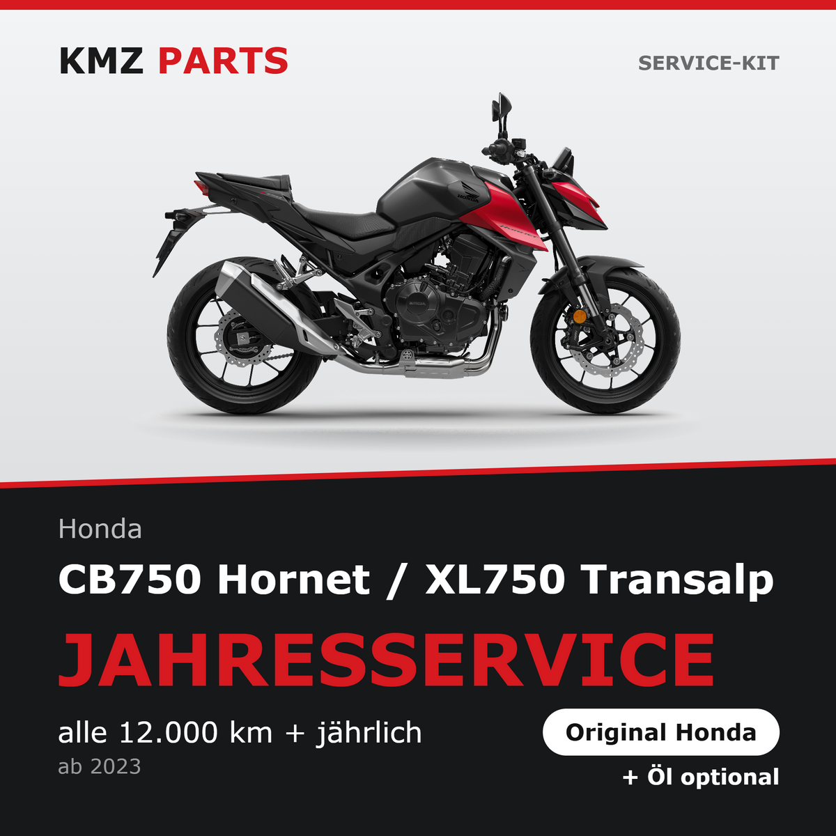 Honda CB750 Hornet / XL750 Transalp Service-Kit – Jahresservice