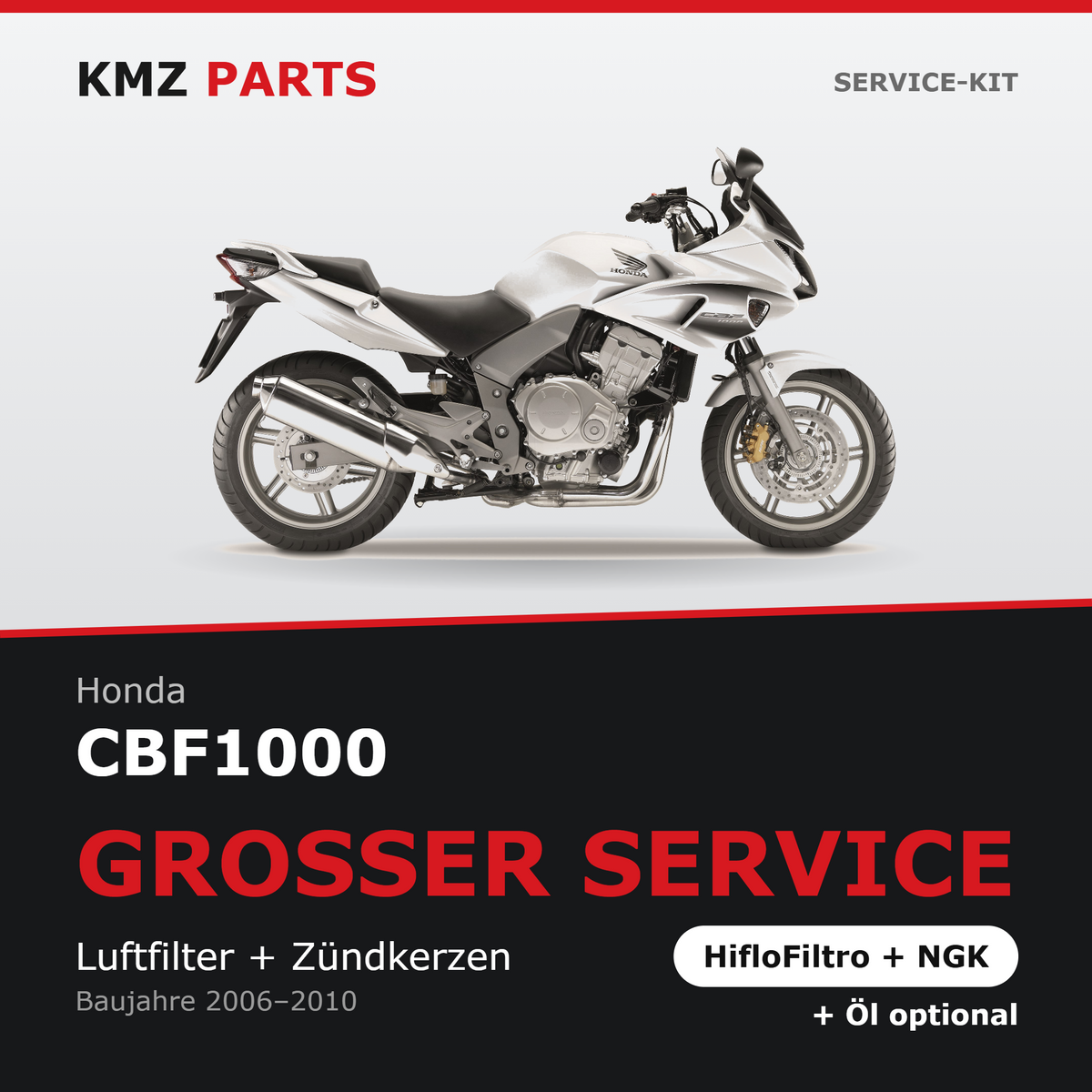 Honda CBF1000 Service-Kit – Großer Service