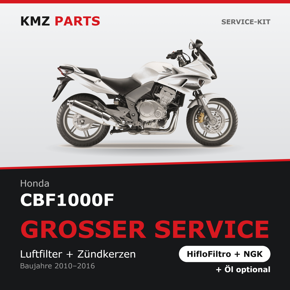 Honda CBF1000F Service-Kit – Großer Service