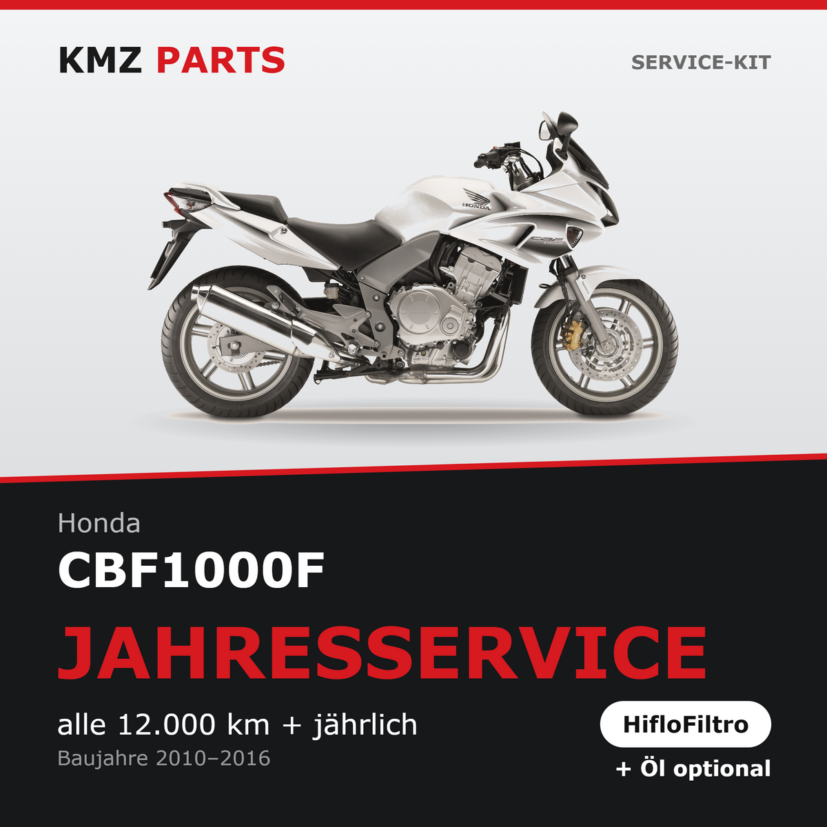 Honda CBF1000F Service-Kit – Jahresservice