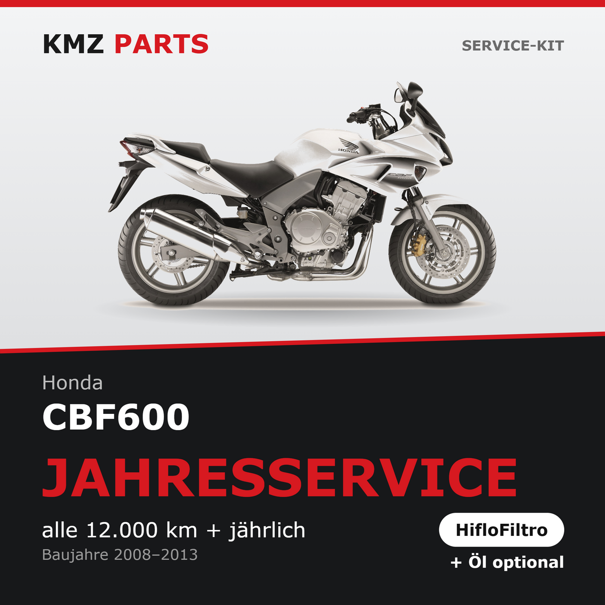 Honda CBF600 Service-Kit – Jahresservice