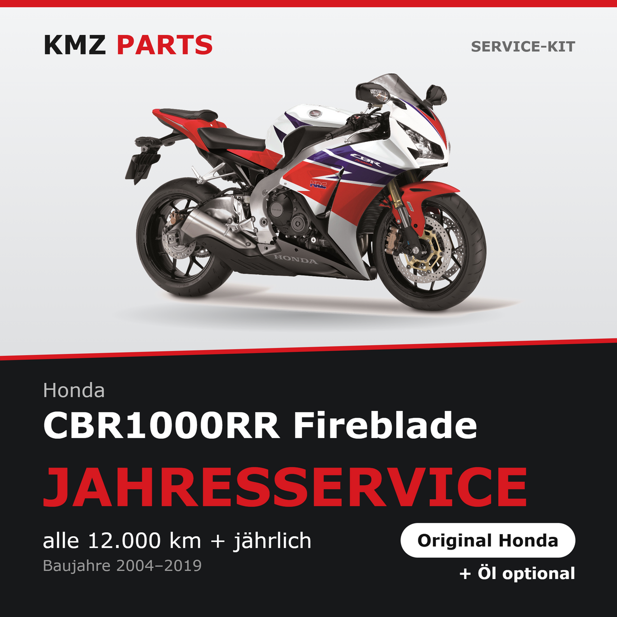 Honda CBR1000RR Fireblade Service-Kit – Jahresservice