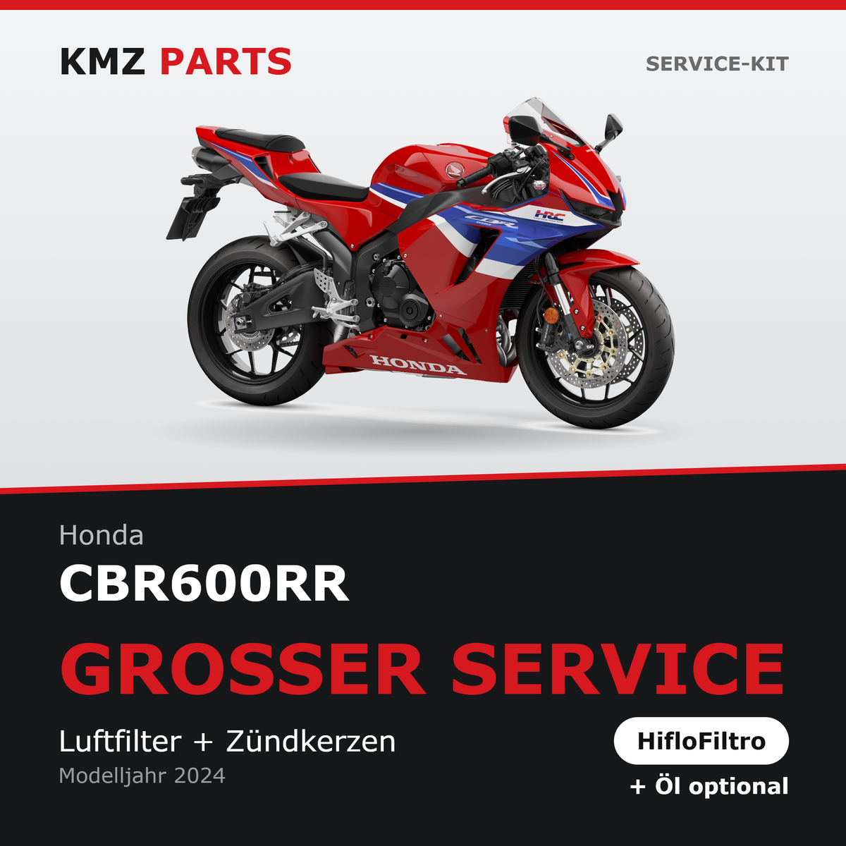 Honda CBR600RR Service-Kit – Großer Service