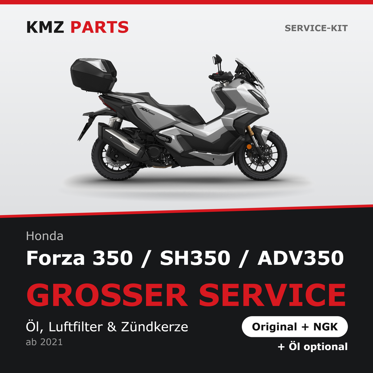 Honda Forza 350 / SH350 / ADV350 Service-Kit – Großer Service
