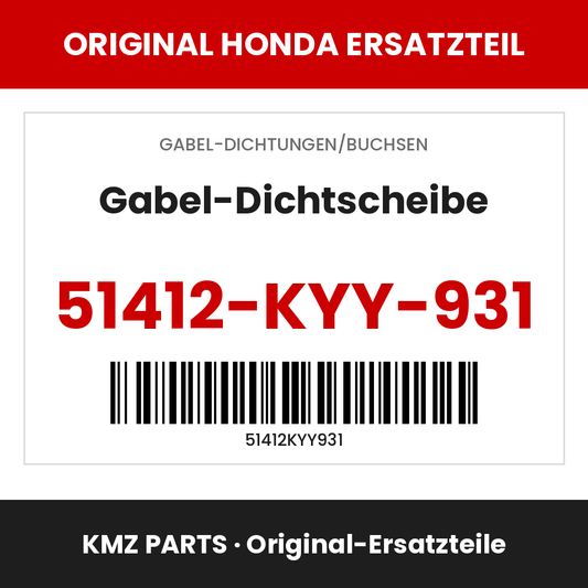 Honda Original Gabel-Dichtscheibe 51412-KYY-931