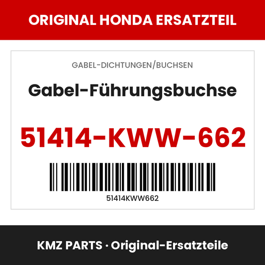 Honda Original Gabel-Führungsbuchse 51414-KWW-662