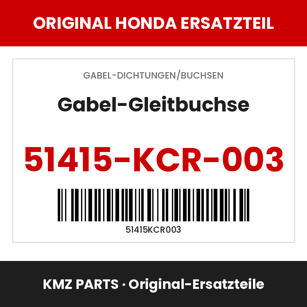 Honda Original Gabel-Gleitbuchse 51415-KCR-003