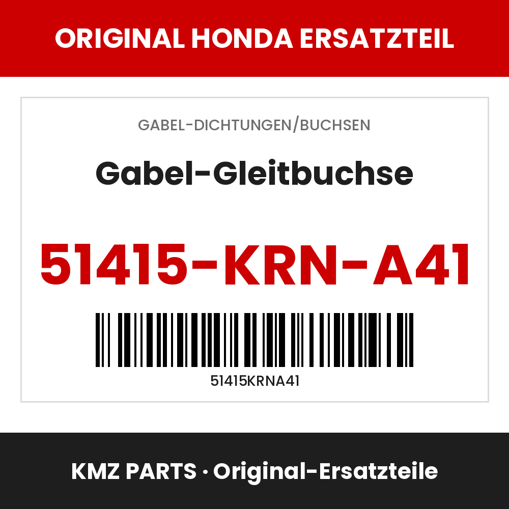 Honda Original Gabel-Gleitbuchse 51415-KRN-A41