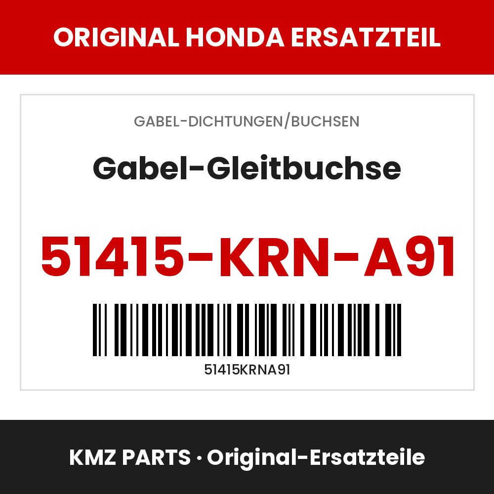 Honda Original Gabel-Gleitbuchse 51415-KRN-A91