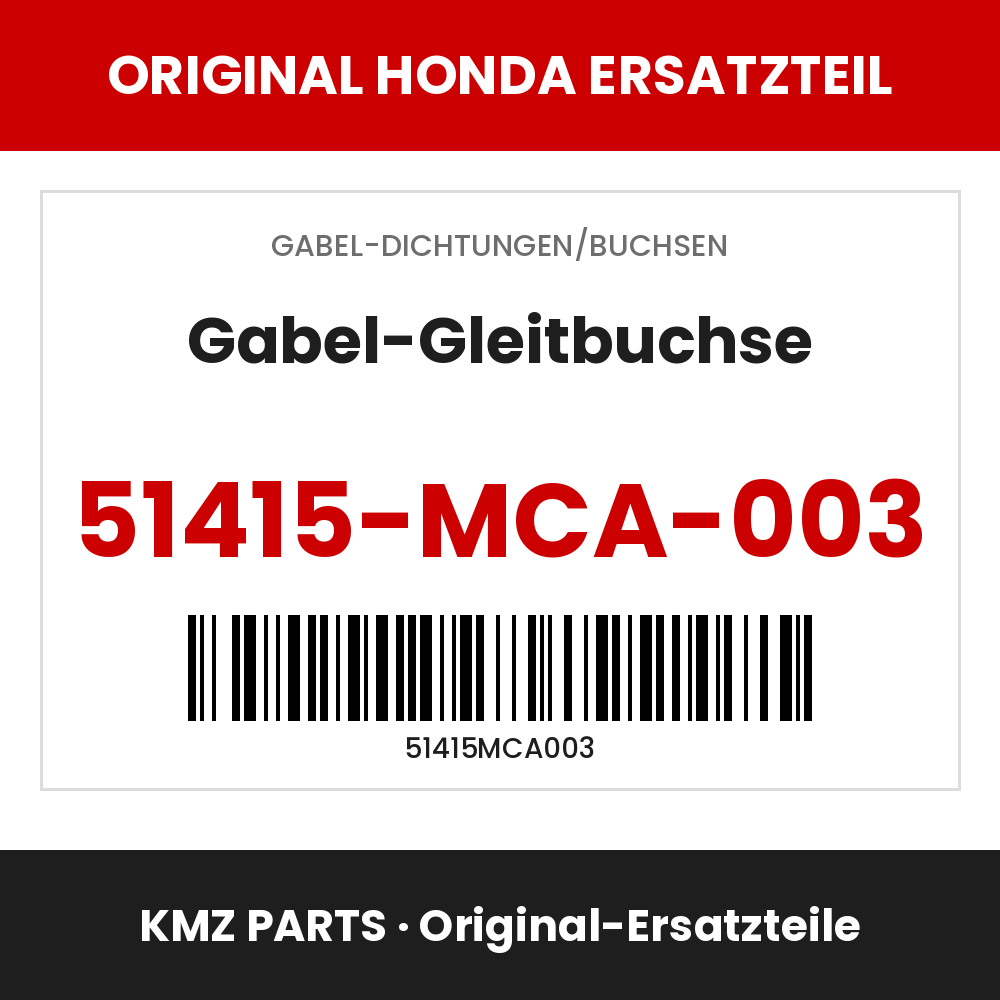 Honda Original Gabel-Gleitbuchse 51415-MCA-003