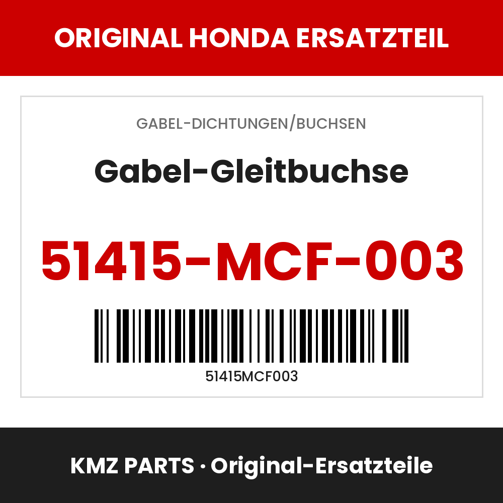 Honda Original Gabel-Gleitbuchse 51415-MCF-003