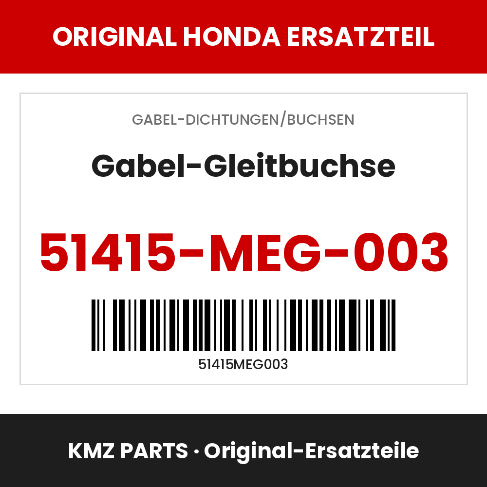 Honda Original Gabel-Gleitbuchse 51415-MEG-003