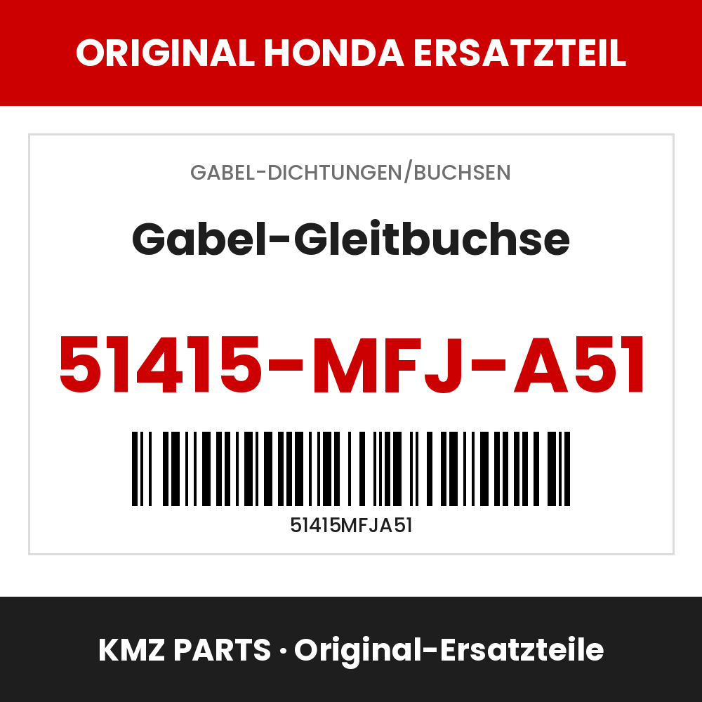 Honda Original Gabel-Gleitbuchse 51415-MFJ-A51