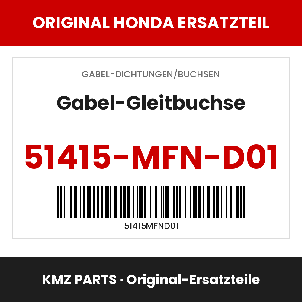 Honda Original Gabel-Gleitbuchse 51415-MFN-D01