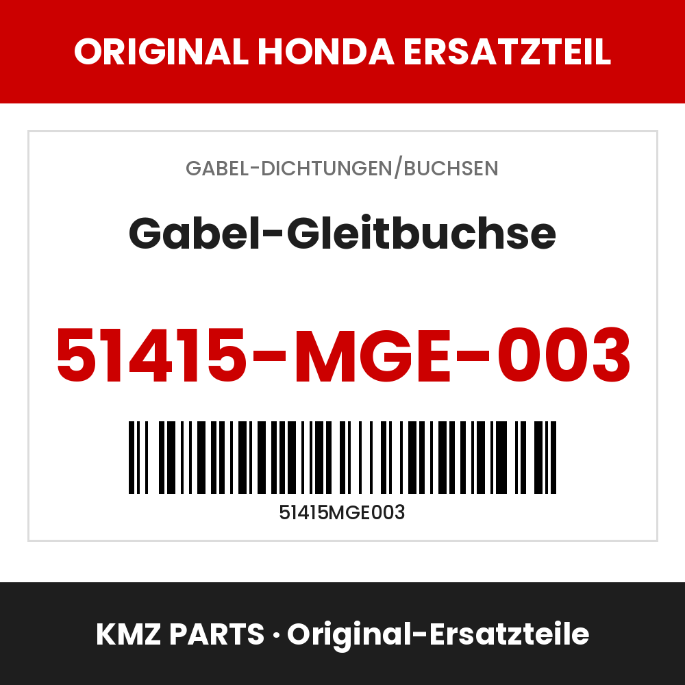 Honda Original Gabel-Gleitbuchse 51415-MGE-003