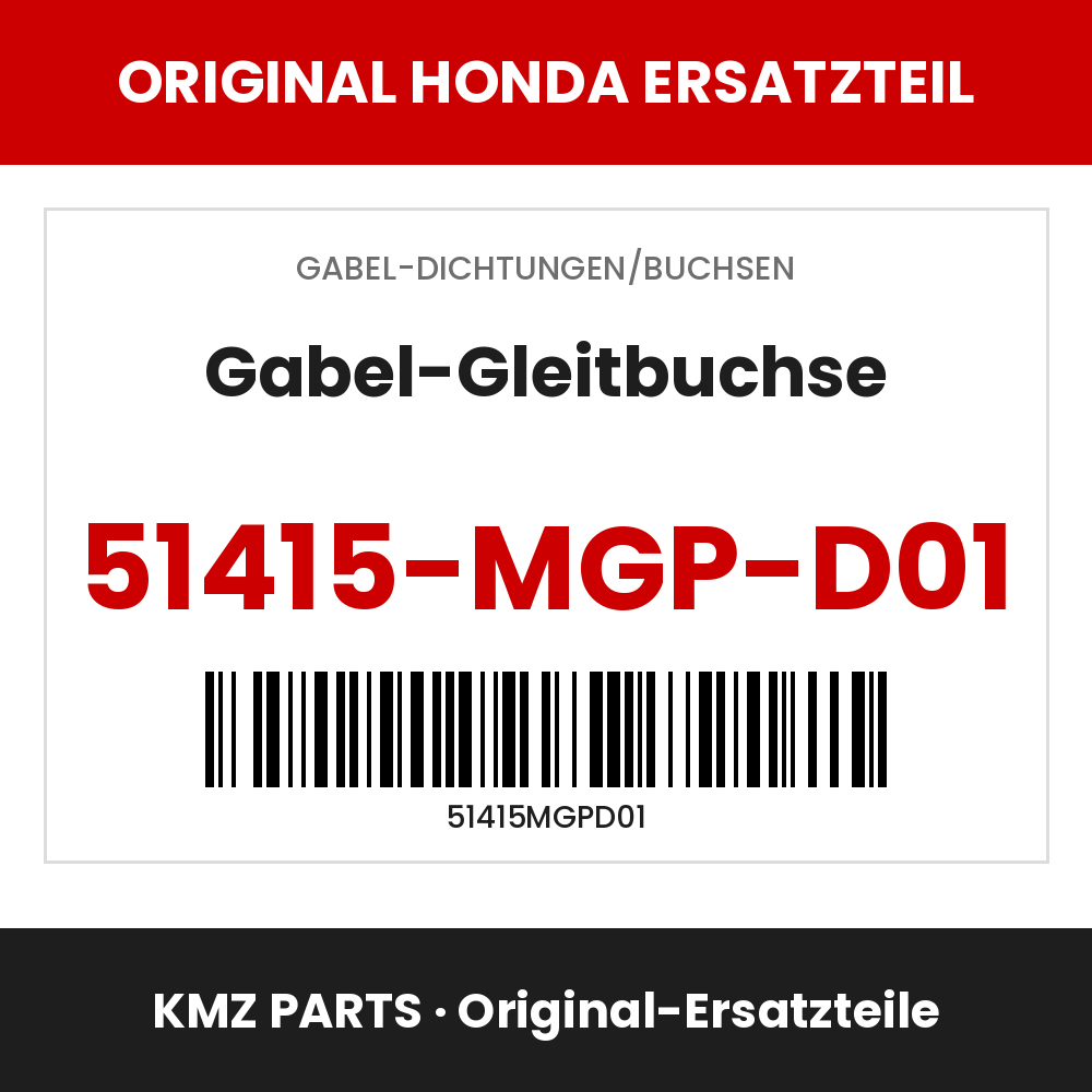 Honda Original Gabel-Gleitbuchse 51415-MGP-D01