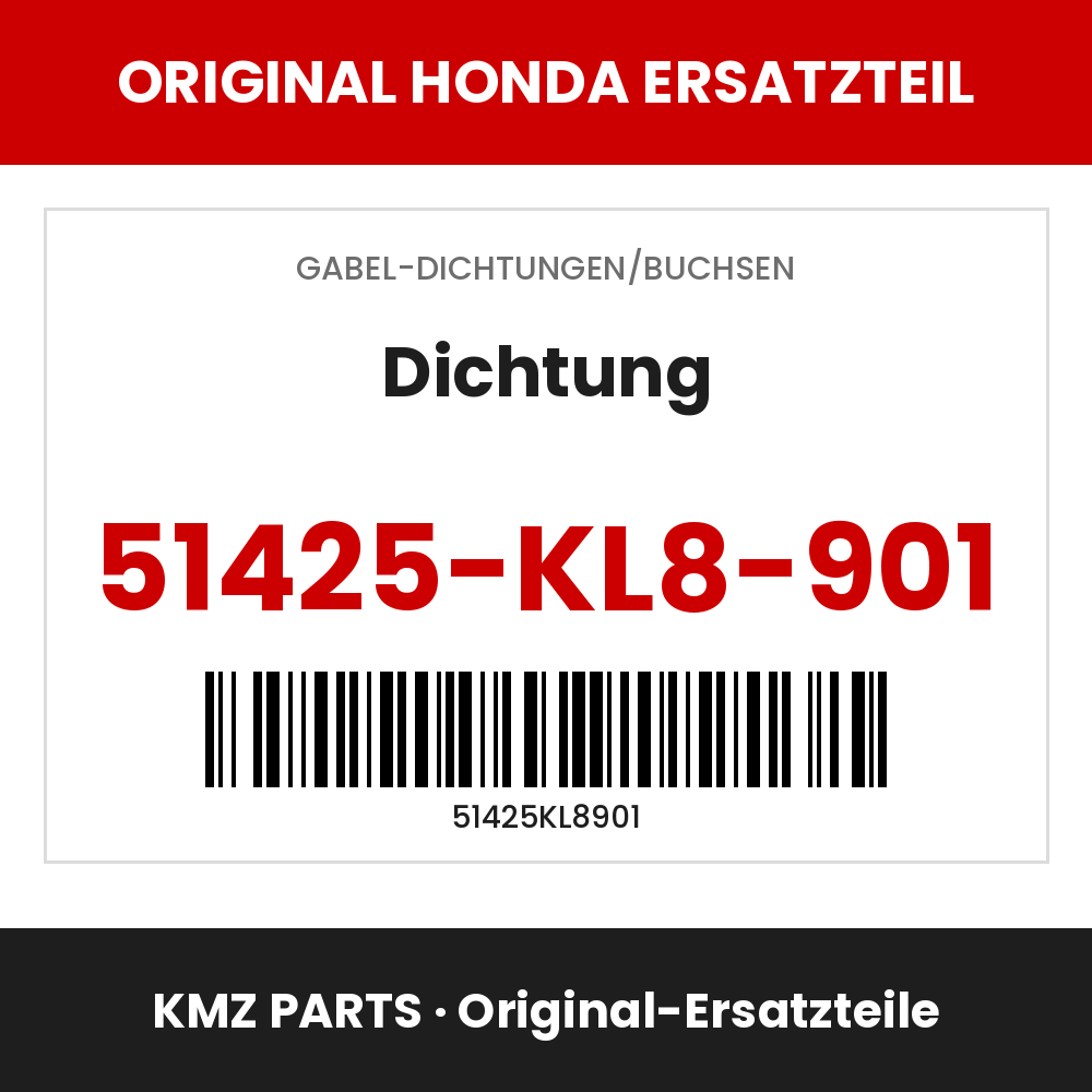 Honda Original Dichtung 51425-KL8-901
