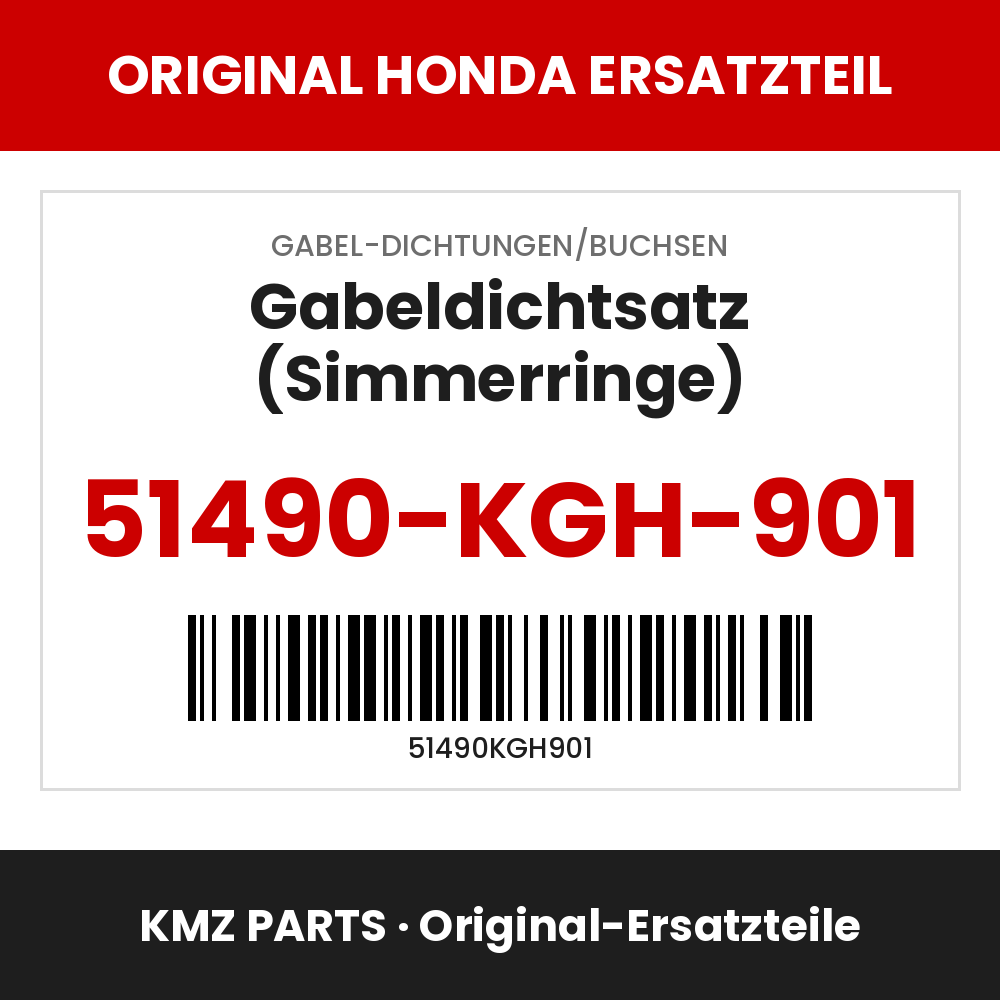 Honda Original Gabeldichtsatz (Simmerringe) 51490-KGH-901
