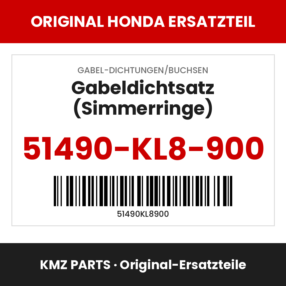 Honda Original Gabeldichtsatz (Simmerringe) 51490-KL8-900