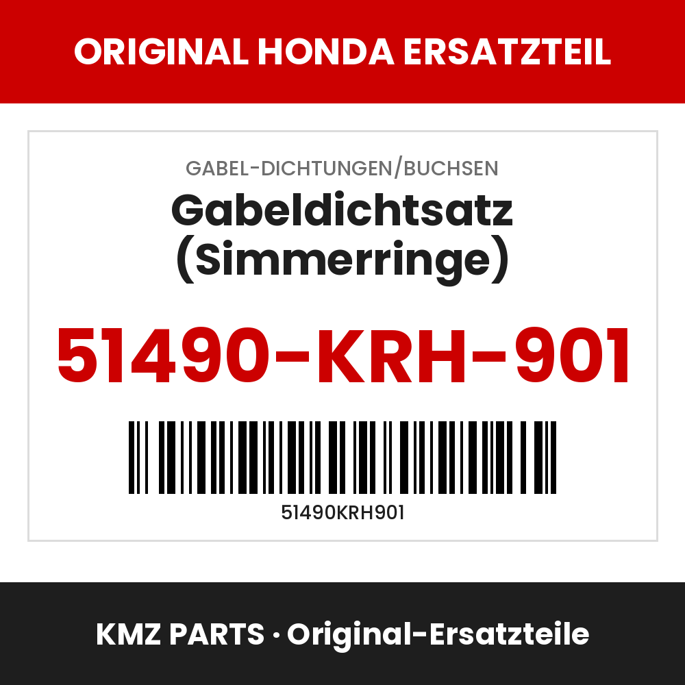 Honda Original Gabeldichtsatz (Simmerringe) 51490-KRH-901