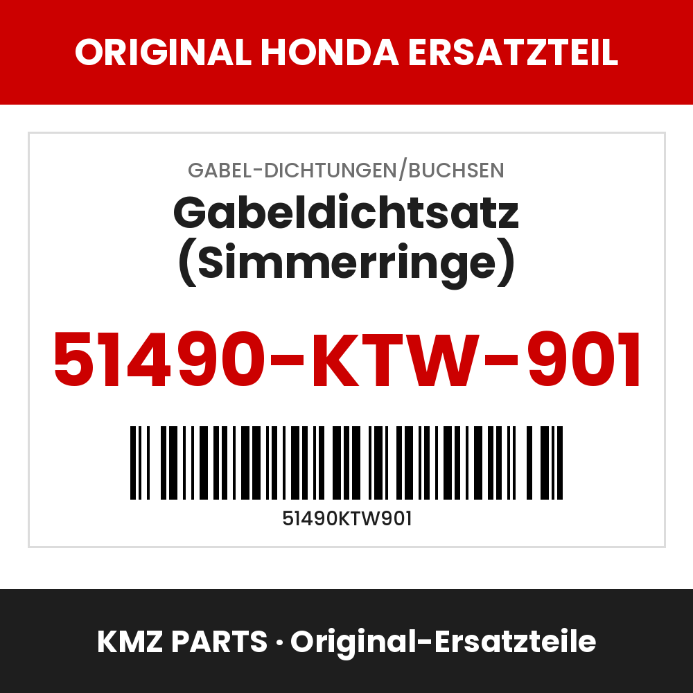 Honda Original Gabeldichtsatz (Simmerringe) 51490-KTW-901