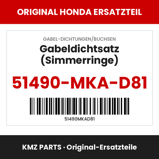 Honda Original Gabeldichtsatz (Simmerringe) 51490-MKA-D81