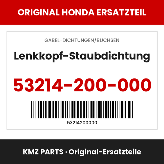 Honda Original Lenkkopf-Staubdichtung 53214-200-000