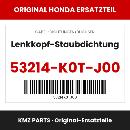 Honda Original Lenkkopf-Staubdichtung 53214-K0T-J00