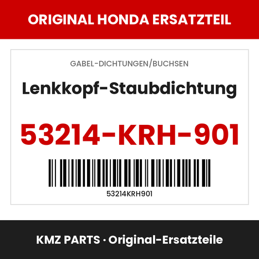 Honda Original Lenkkopf-Staubdichtung 53214-KRH-901