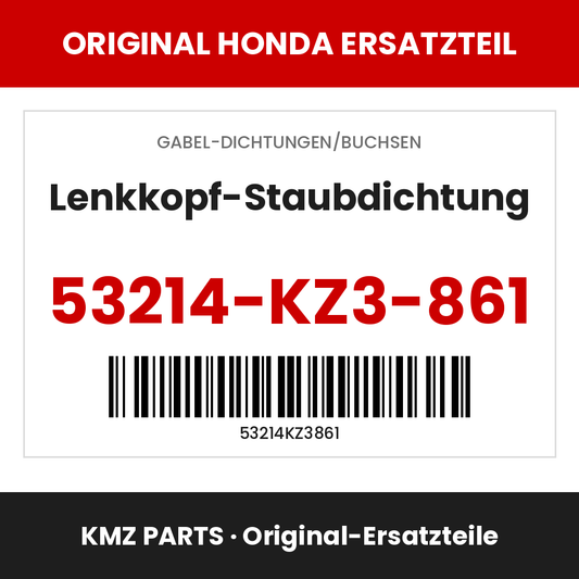 Honda Original Lenkkopf-Staubdichtung 53214-KZ3-861